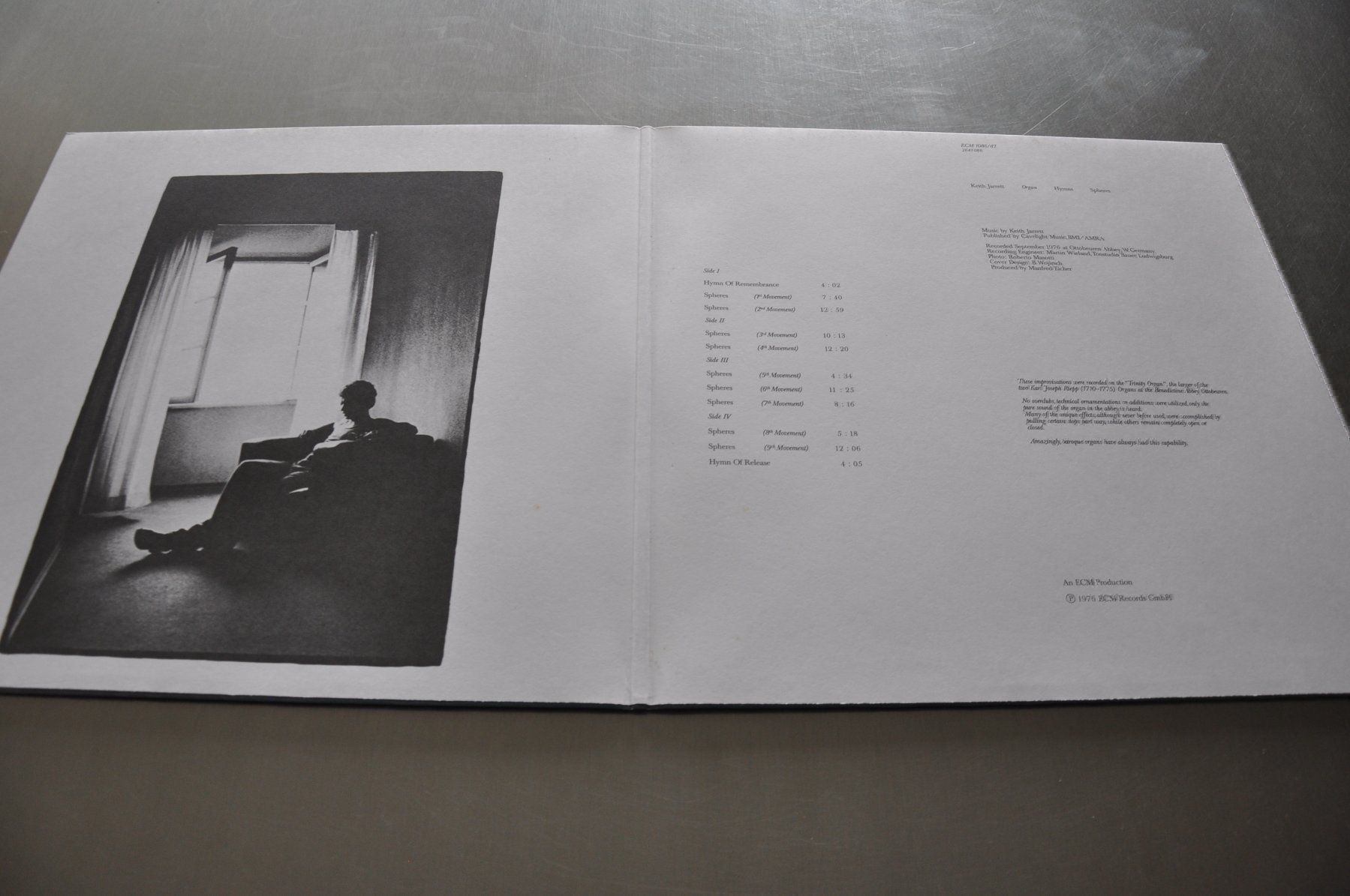 Schallplatten: ECM 1086/87 - KEITH JARRETT - HYMNS – Gebraucht aus Sion von jaipur1401 1