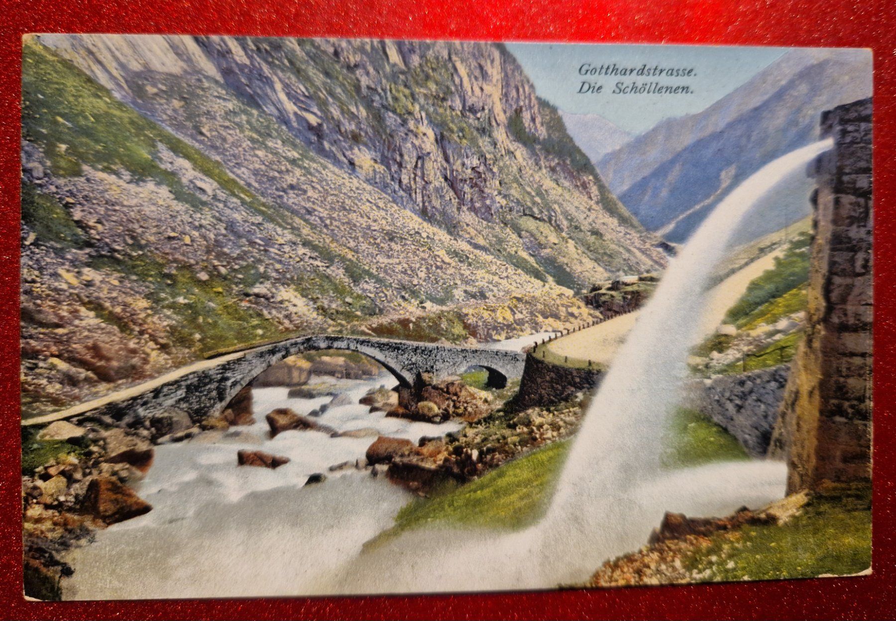 Cartoline postali: Gotthardstrasse - Schöllenen top – Nuovo (secondo la descrizione) da Melchnau venduto da Fishel