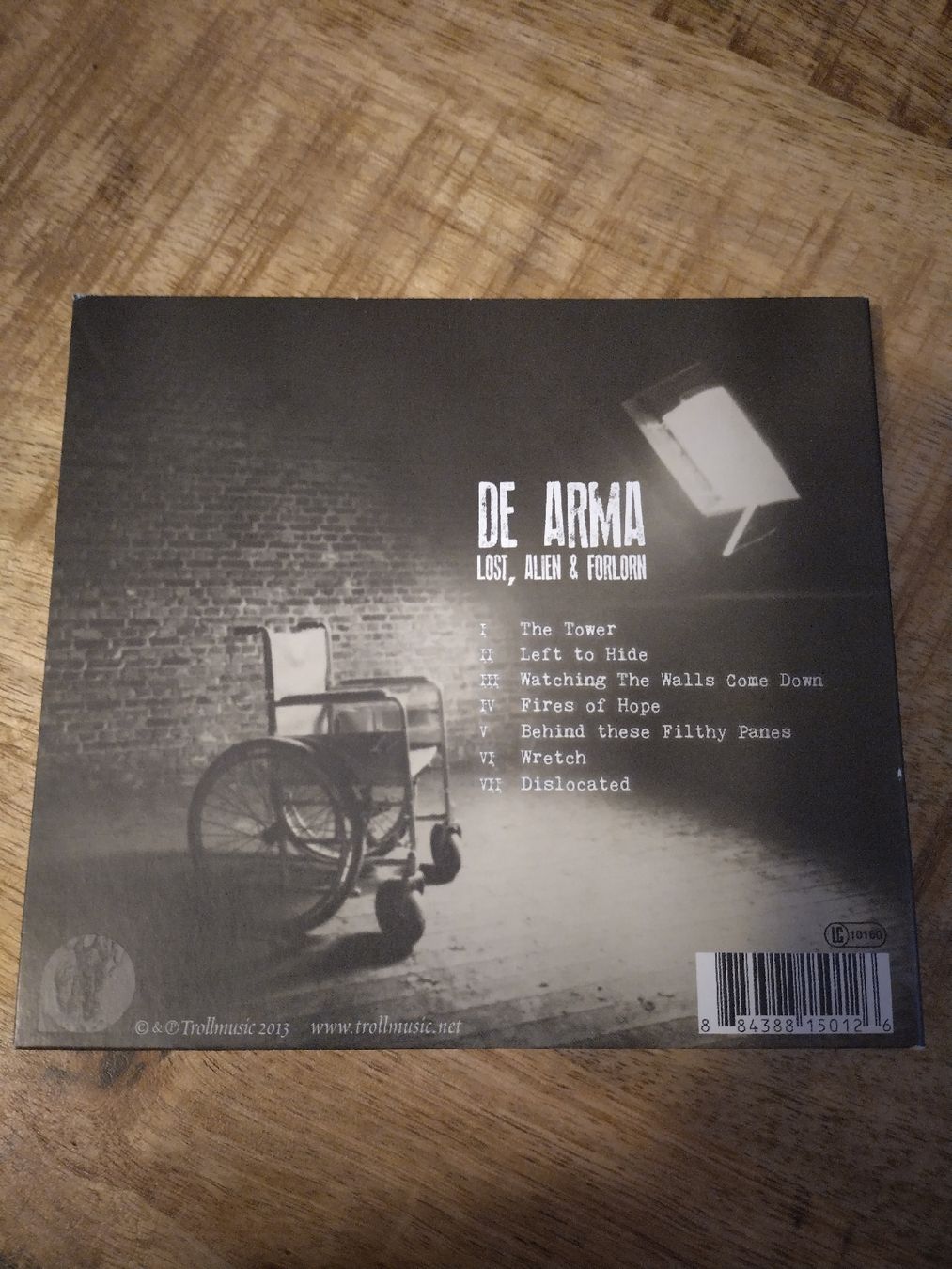 CD: De Arma - Lost, Alien & Forlorn – Usato da Menznau venduto da khold82 1