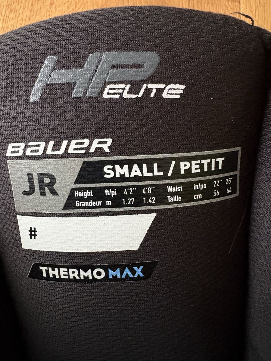 Bauer Hosen: Bauer HP Elite JR small Hockey Hose – Gebraucht aus Balterswil von stern4888 4