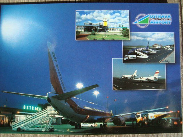 Cartoline postali: Airport Osrtrava – Nuovo e nell'imballaggio originale da Thun venduto da Abigboss