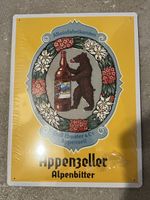 Metallschild Appenzeller Alpenbitter