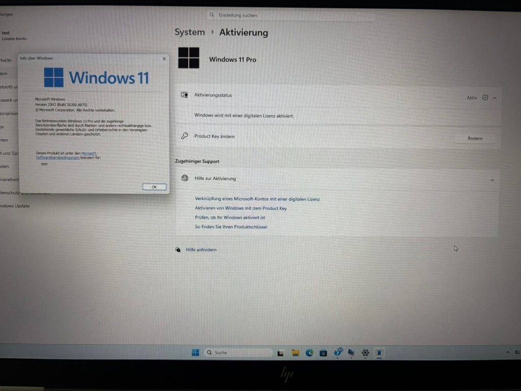 Hewlett Packard Portables: HP EliteBook 840 G8 W11 pro – D'occasion à Schlieren par Teku52ZH 1