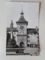 Fotokarte Murten - Berntor - belebt - Feldpost 1940