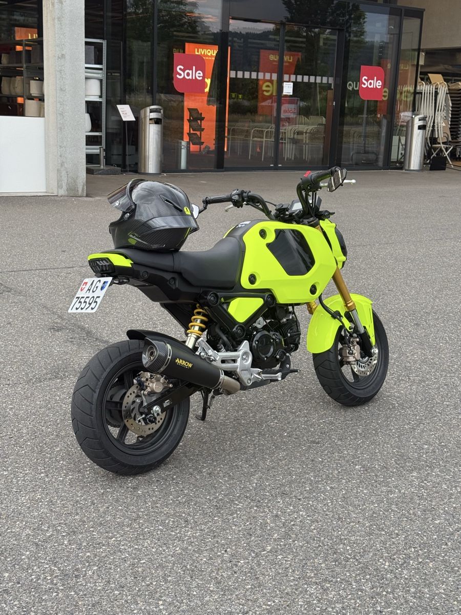 Honda Strasse: Honda MSX 125 Grom 2021 - 3500km – Gebraucht aus Kölliken von Iridiumblck 1