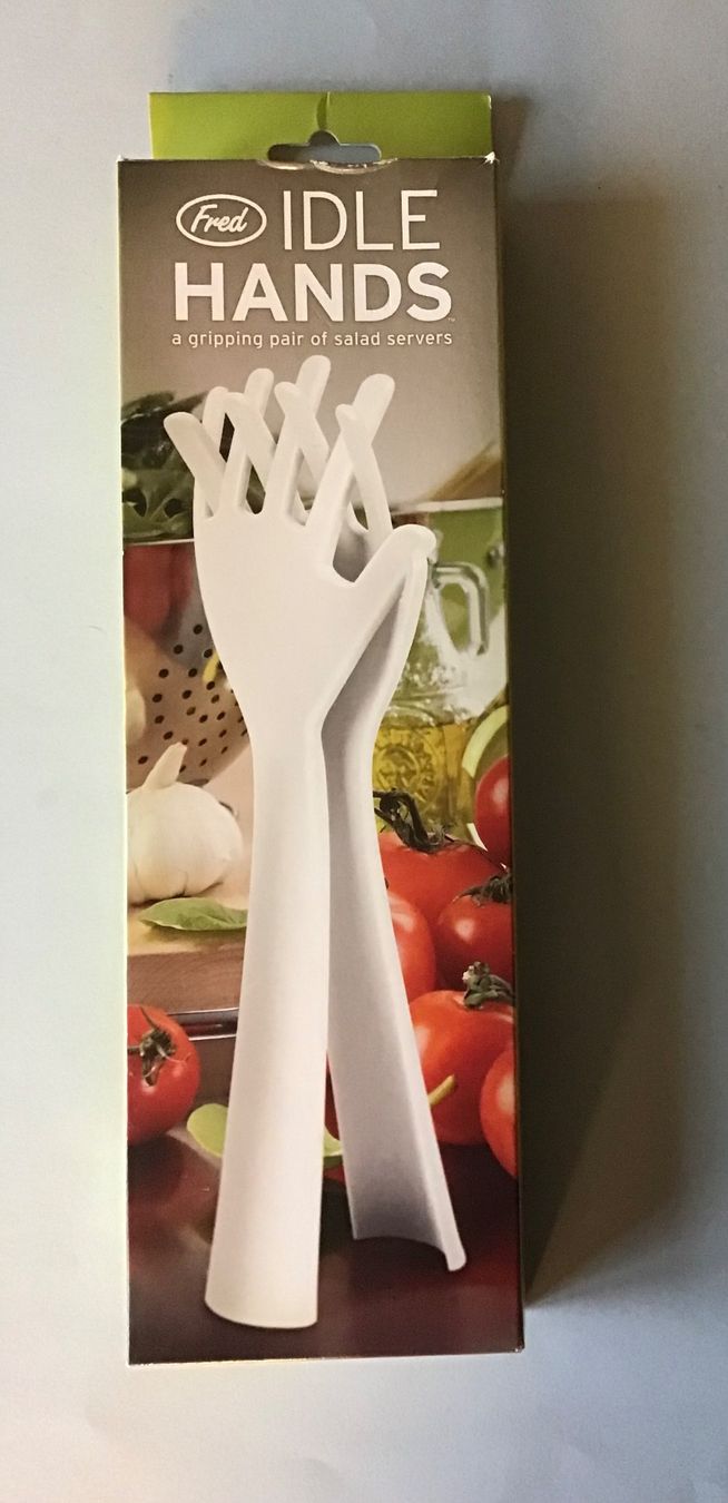 Set di posate: Salatbesteck Hände Desing – Nuovo e nell'imballaggio originale da Bubendorf venduto da Alpenheidi 2