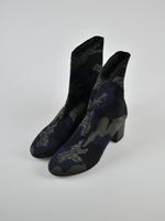 Zadig & Voltaire Stiefeletten, Stoff, Camouflage, Gr.39
