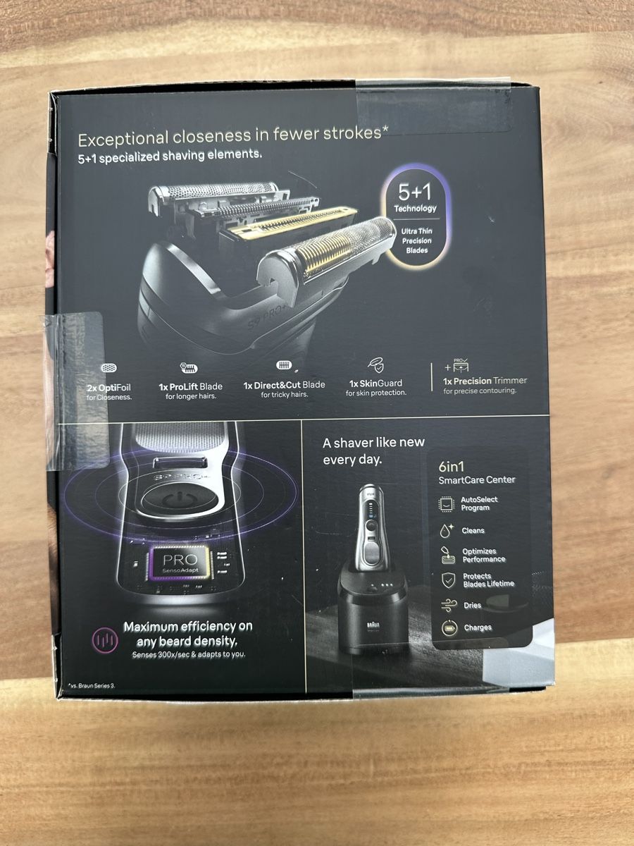 Braun Rasierapparate & Rasierklingen: Braun series 9 PRO+ – Neu und originalverpackt aus Cortaillod von tia_7nb7 1