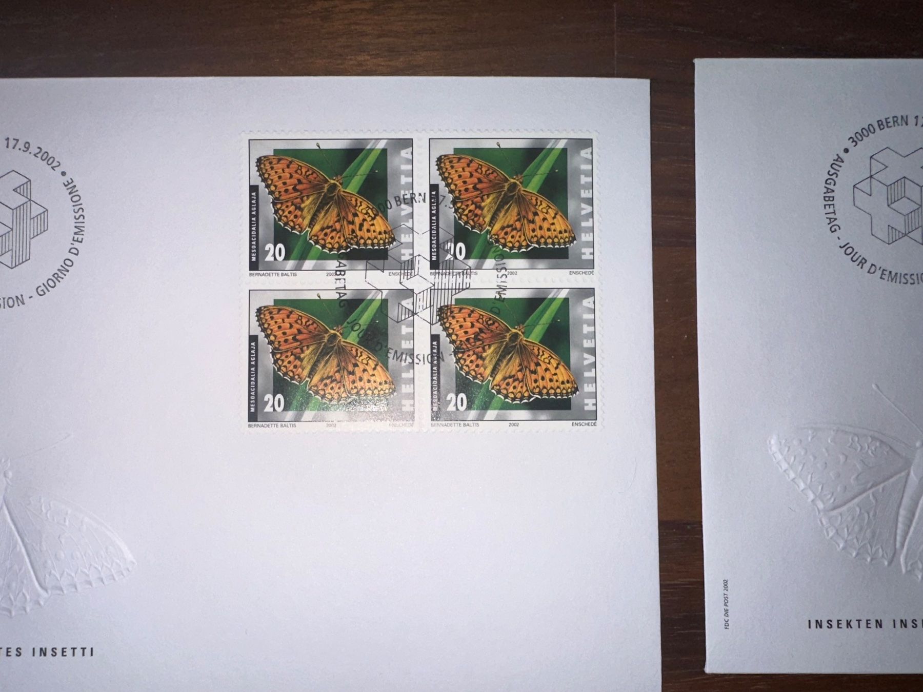 Tutti i francobolli: Set 2002 FDC Ersttagsumschlag – Usato da Stettfurt venduto da 2442 2