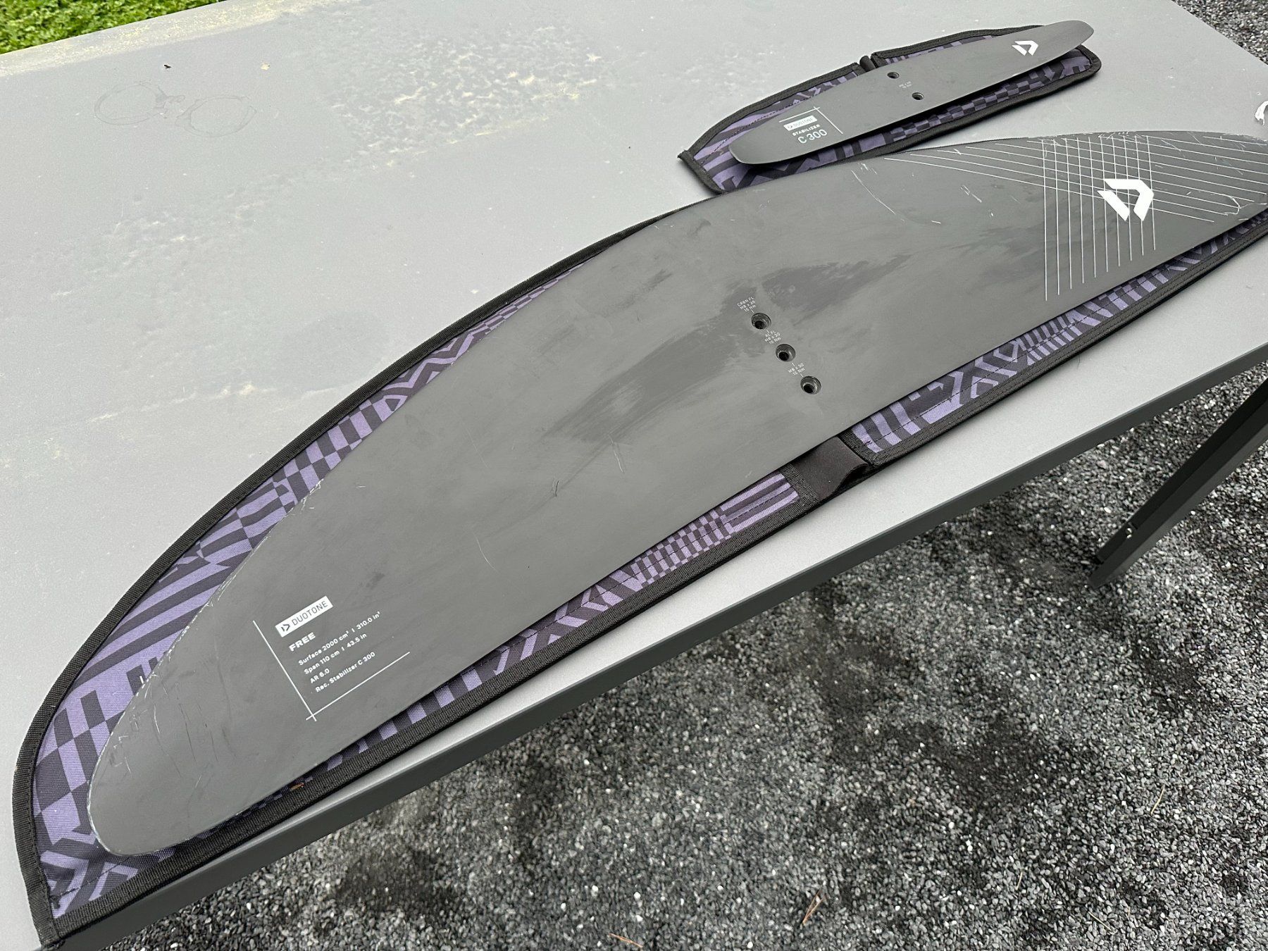 Duotone Tavole da surf e di nuoto: Duotone Aero Free 2000 Foil Set – Usato da Murg venduto da closus