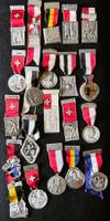 20x Schützen-Medaille 1960  20x Médaille de tir années 1960