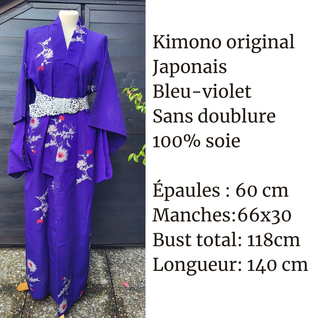 Kimono: Kimono printemps en soie – Nuovo (secondo la descrizione) da Fribourg venduto da VictoriaShop7 5