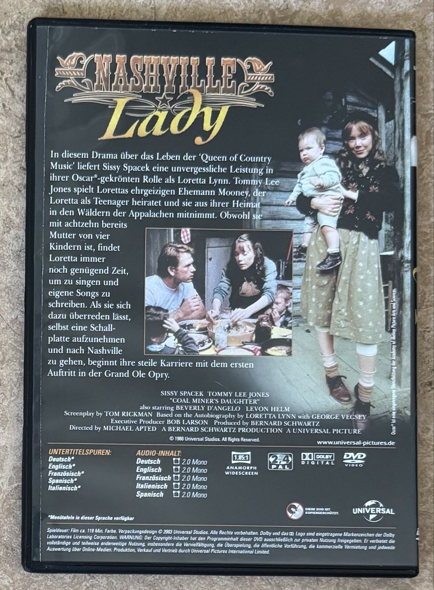 Alle DVDs: NASHVILLE LADY  – Neu (gemäss Beschreibung) aus Dietikon von AndreaSch01 1