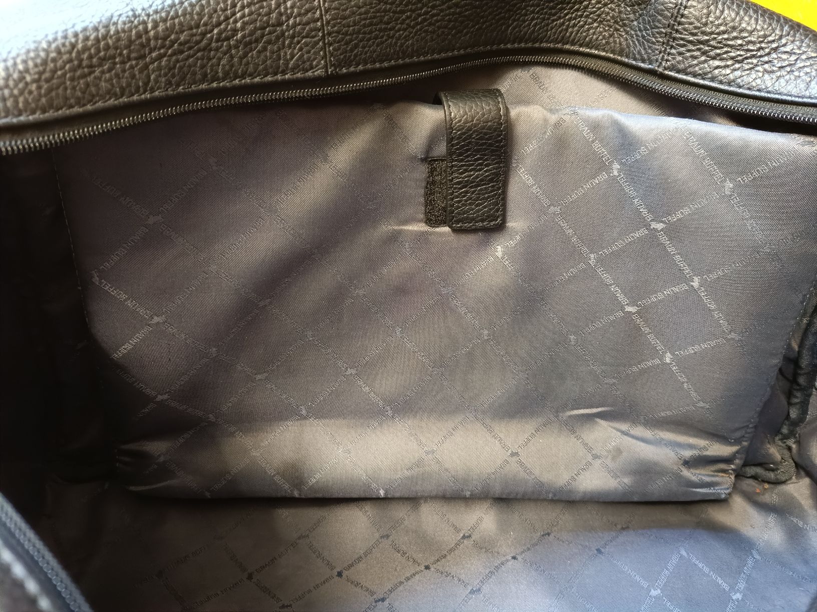 Taschen: Sac en cuir noir utilisé – Gebraucht aus Biel/Bienne von justophe 3