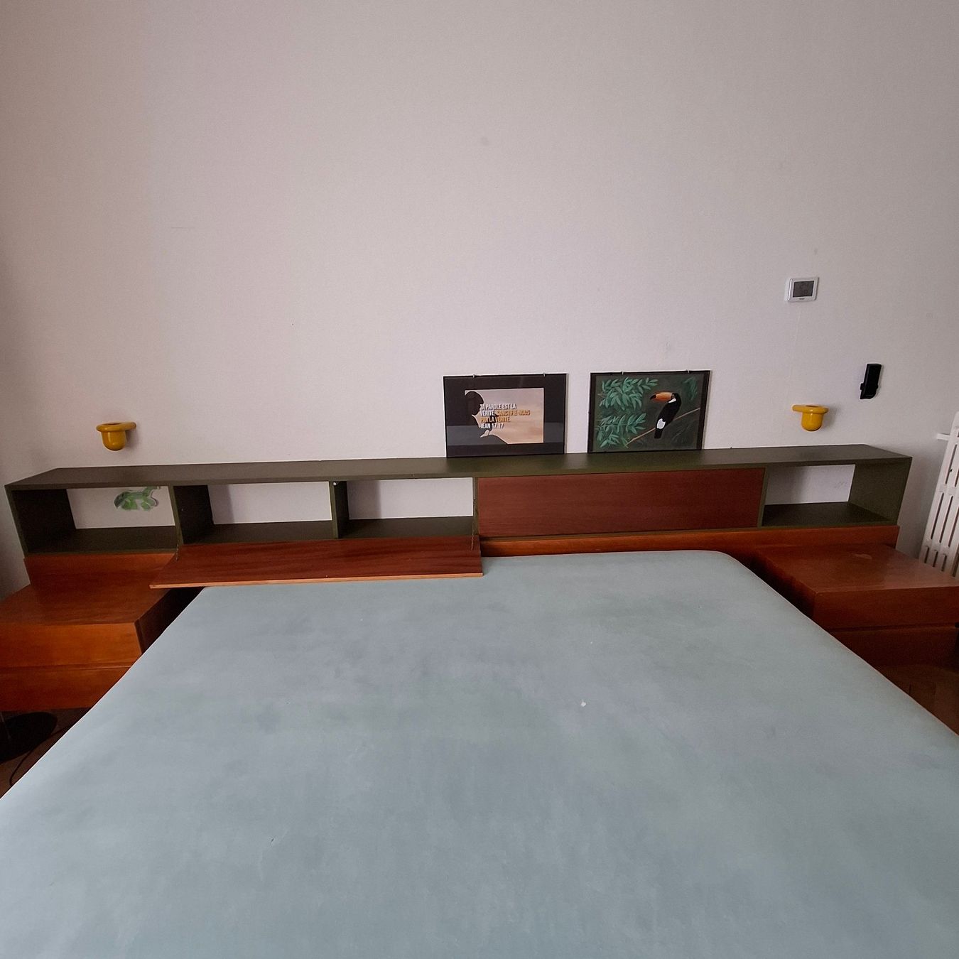 Mobili TV: meuble mural tv teak – Usato da Neuchâtel venduto da Rochawood 4