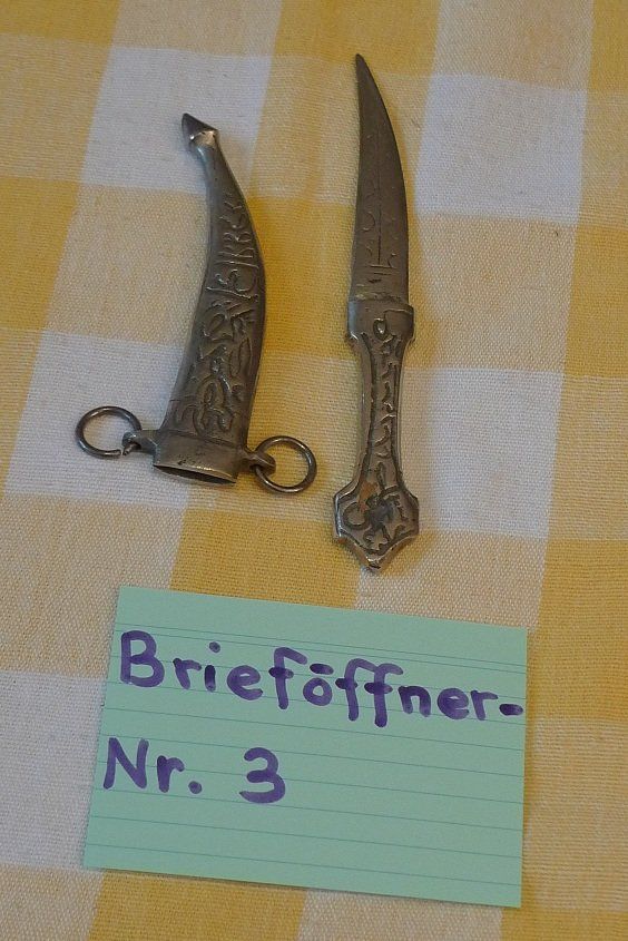 Altro materiale per ufficio: Brieföffner-Nr. 3 – Usato da Bern venduto da bn1640 1