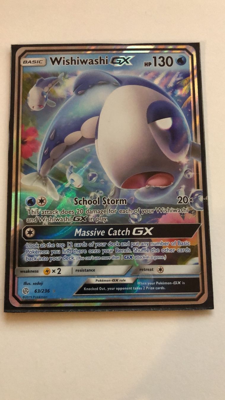 Pokémon Sammelbilder & Trading cards: Pokémon Karte Wishiwashi – Gebraucht aus Eschlikon TG von ArtRec