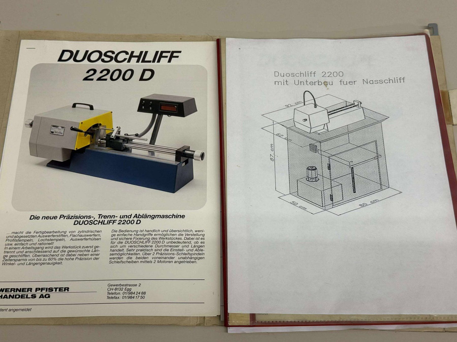 Alle Maschinen: Duoschliff 2200 Ablängmachine – Gebraucht aus Winterthur von Joe1001 8