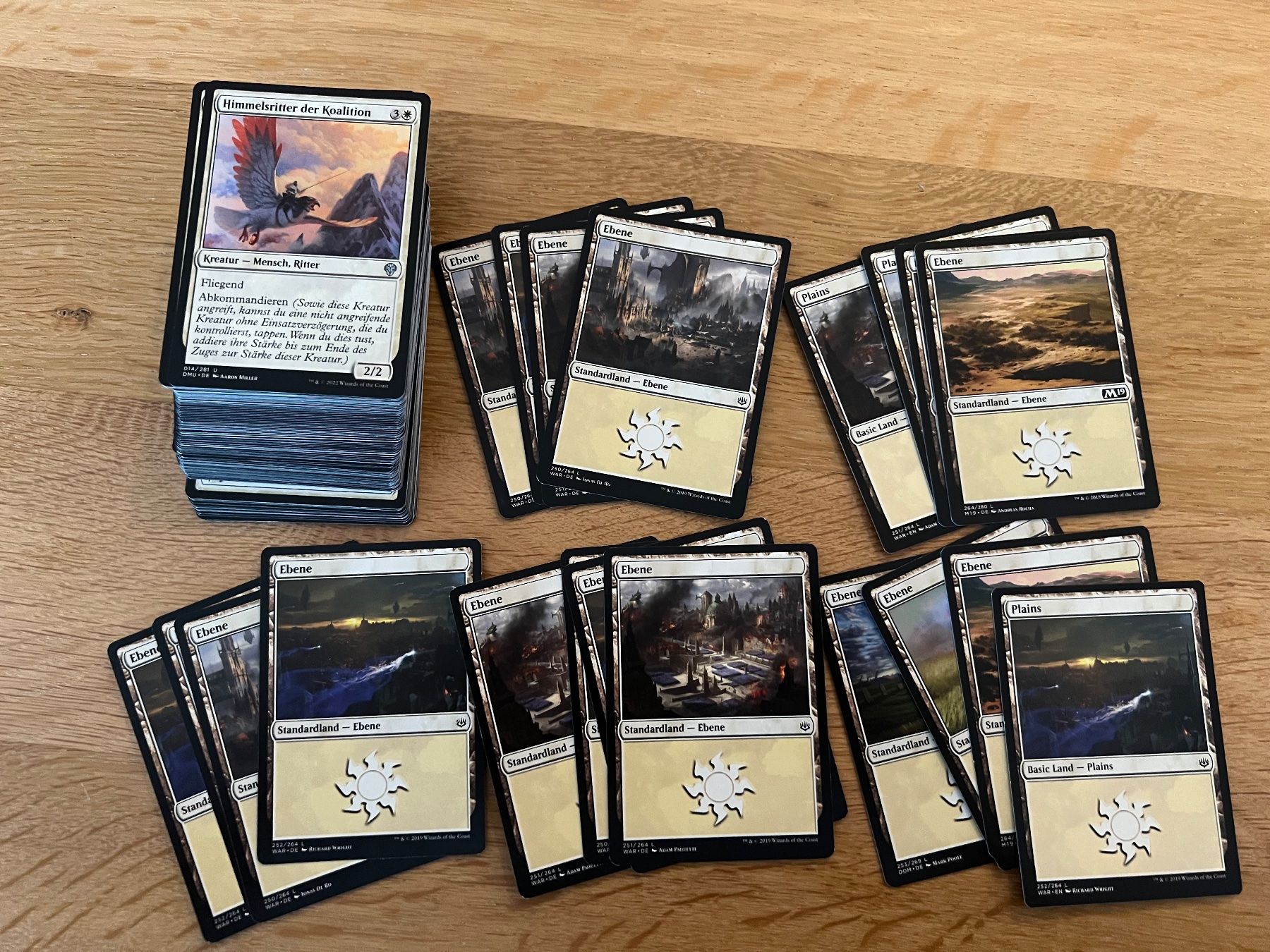 Karten: 100 zufällige Magic Karten Farbe weiss + 20 Land Karten – Neu (gemäss Beschreibung) aus Richterswil von Busanca 2