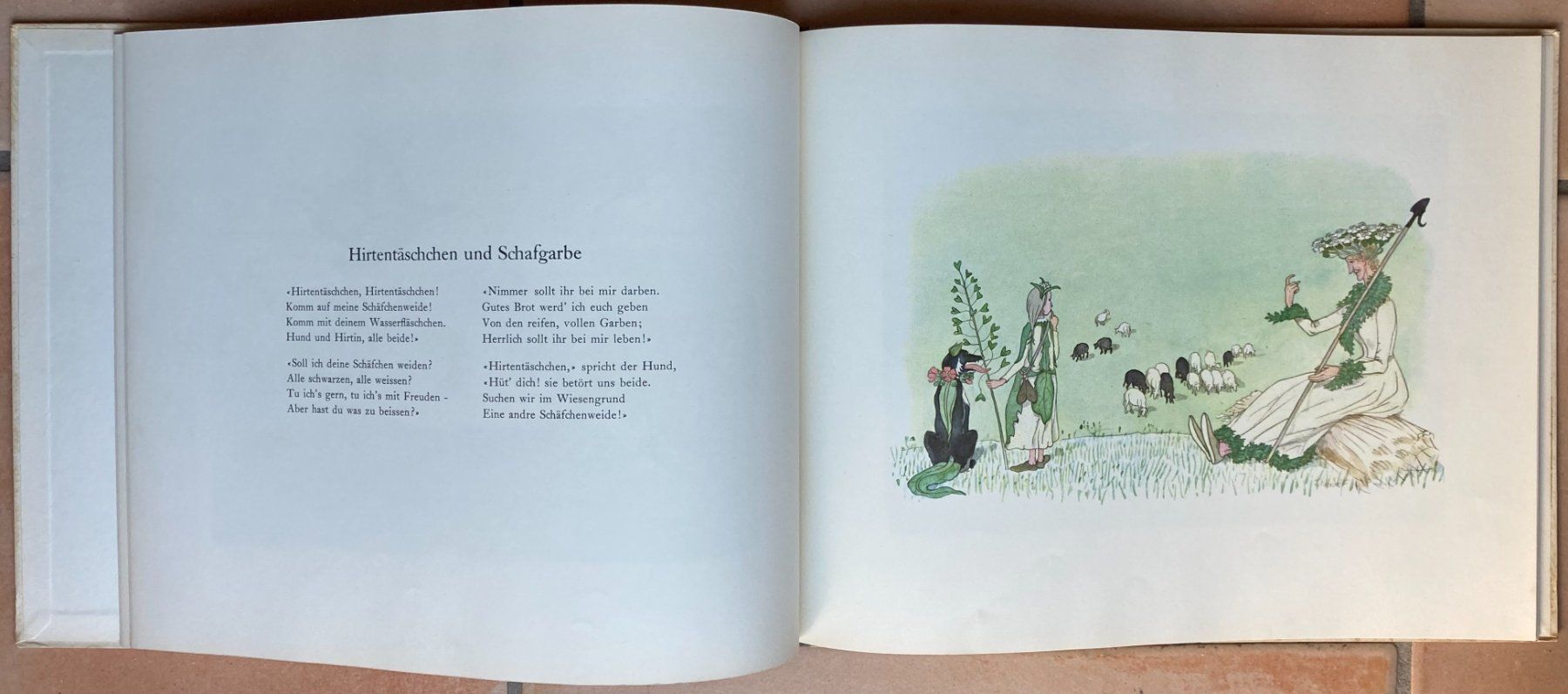 Libri: Der Traumgarten - E. Kreidolf - 1955 – Usato da Versoix venduto da HELVETICA_1 3