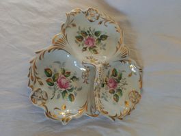 Plat ancien à 3 compartiments en porcelaine Pillivuyt