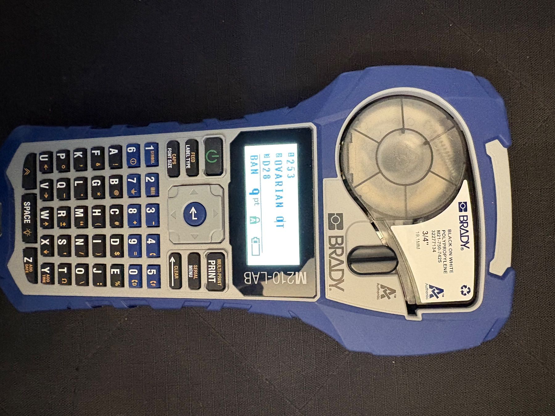 Drucker: Brady M210-LAB Label Printer – Defekt aus Lausen von sen_jm7c 1