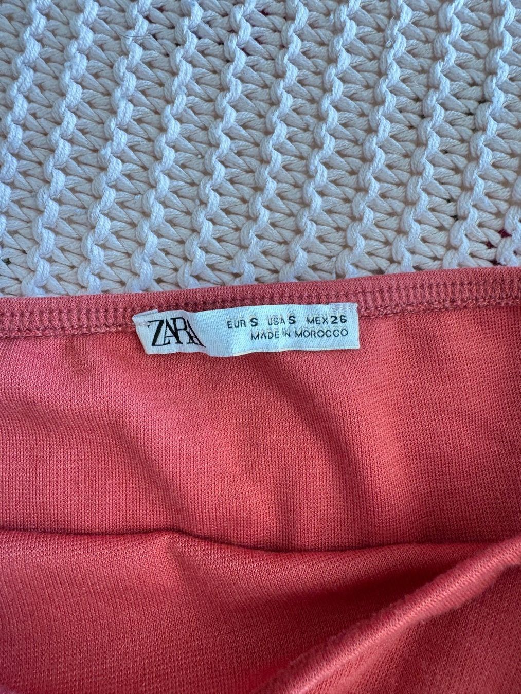 Zara Top: Top court rose corail – Nuovo (secondo la descrizione) da Montreux venduto da Iza_81199 2