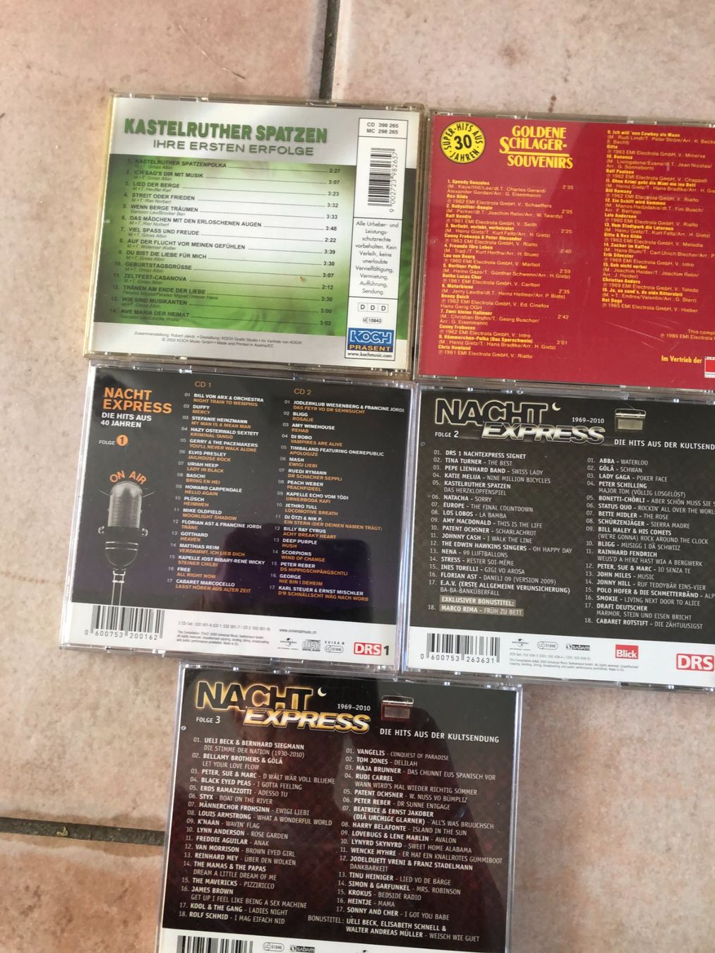 CDs: 5 CDS – D'occasion à Freienstein par ErnaS01 1
