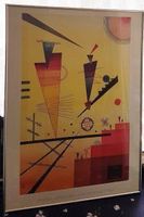 Wassily Kandinsky – Farb-Wiedergabe, gerahmt, 79 × 59 cm