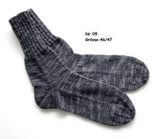 Socken handgestrickt   Gr.46/47   Nr.09