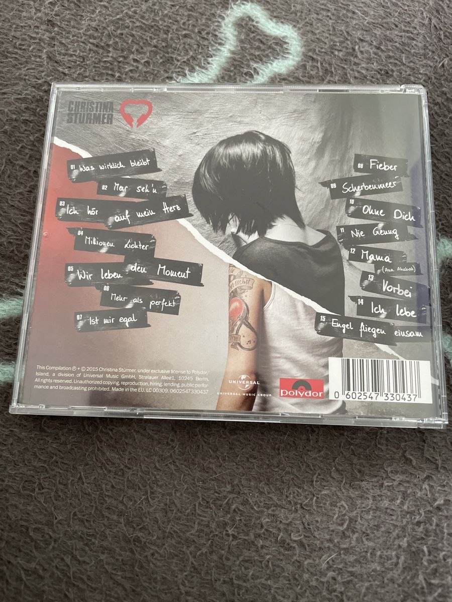 CD: CD Christina Stürmer Gestern. Heute. – Usato da Unterkulm venduto da EmanuelG01 1