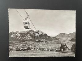 AK SG Wangs-Pizol-Bahn, Blick von der Station Schönbühl