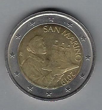 Tutti le monete: 2 euro San Marino 2019 – Usato da Les Breuleux venduto da Jboju