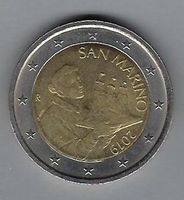 2 euro San Marino 2019