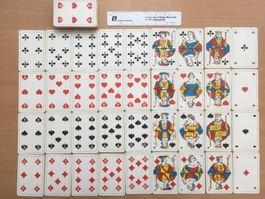 Doppelkarten-Set (2 Spiele, z.B. für Patience)