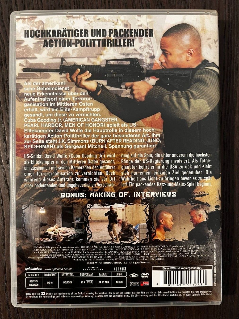 Alle DVDs: Way of War – Gebraucht aus Zürich von FilmFreunde 1