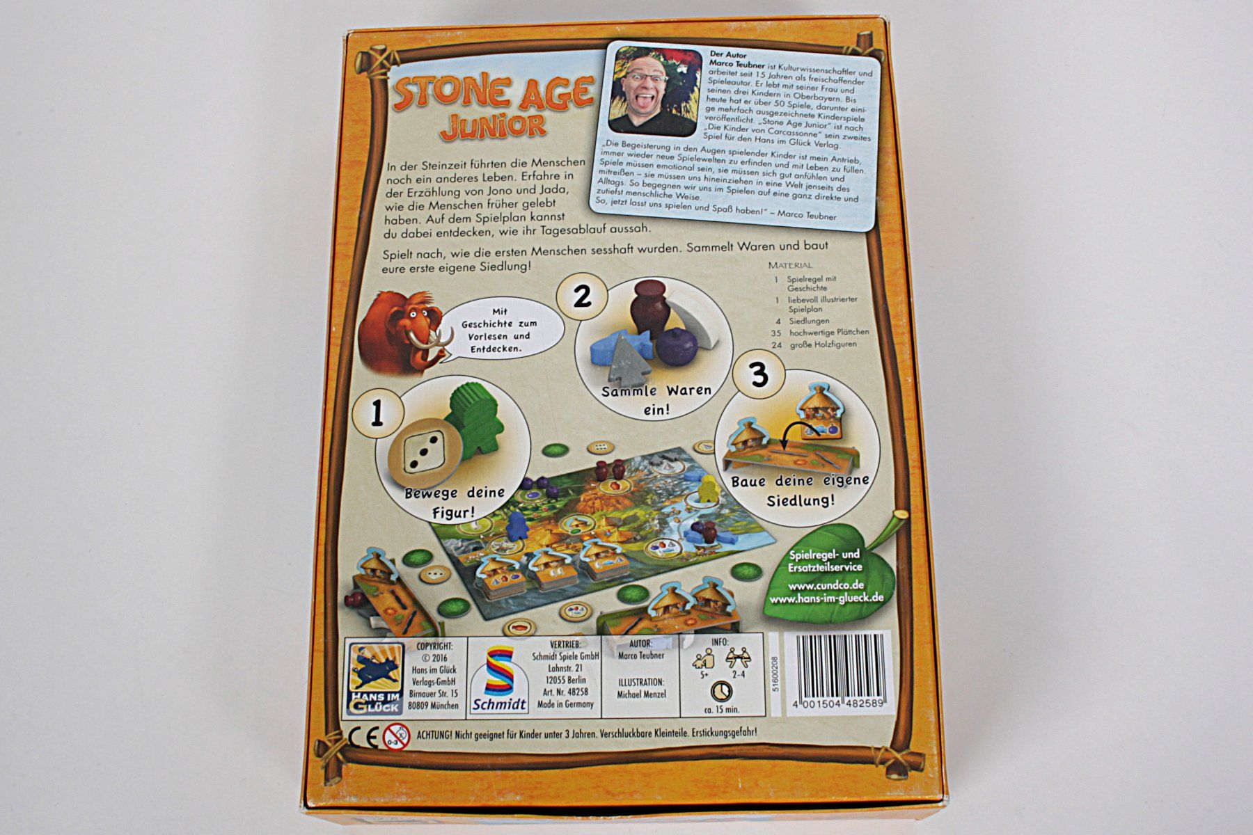 Spiele: HANS IM GLÜCK Stone Age Junior – Gebraucht aus Zollikofen von Restwert_Zollikofen 1