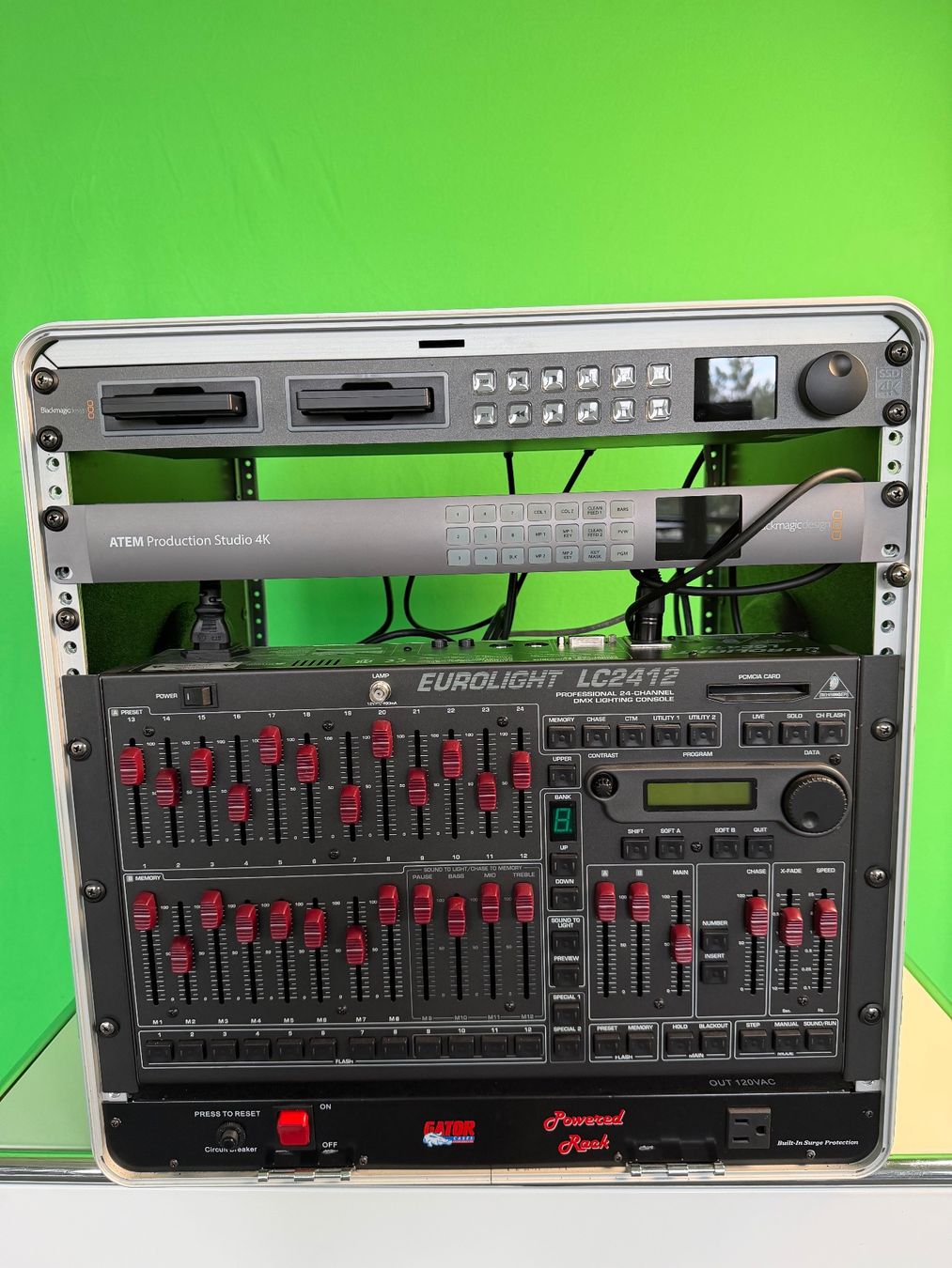 Steuerung: Blackmagic ATEM 4K + HyperDeck + Gator Rack – Gebraucht aus Nänikon von macqua