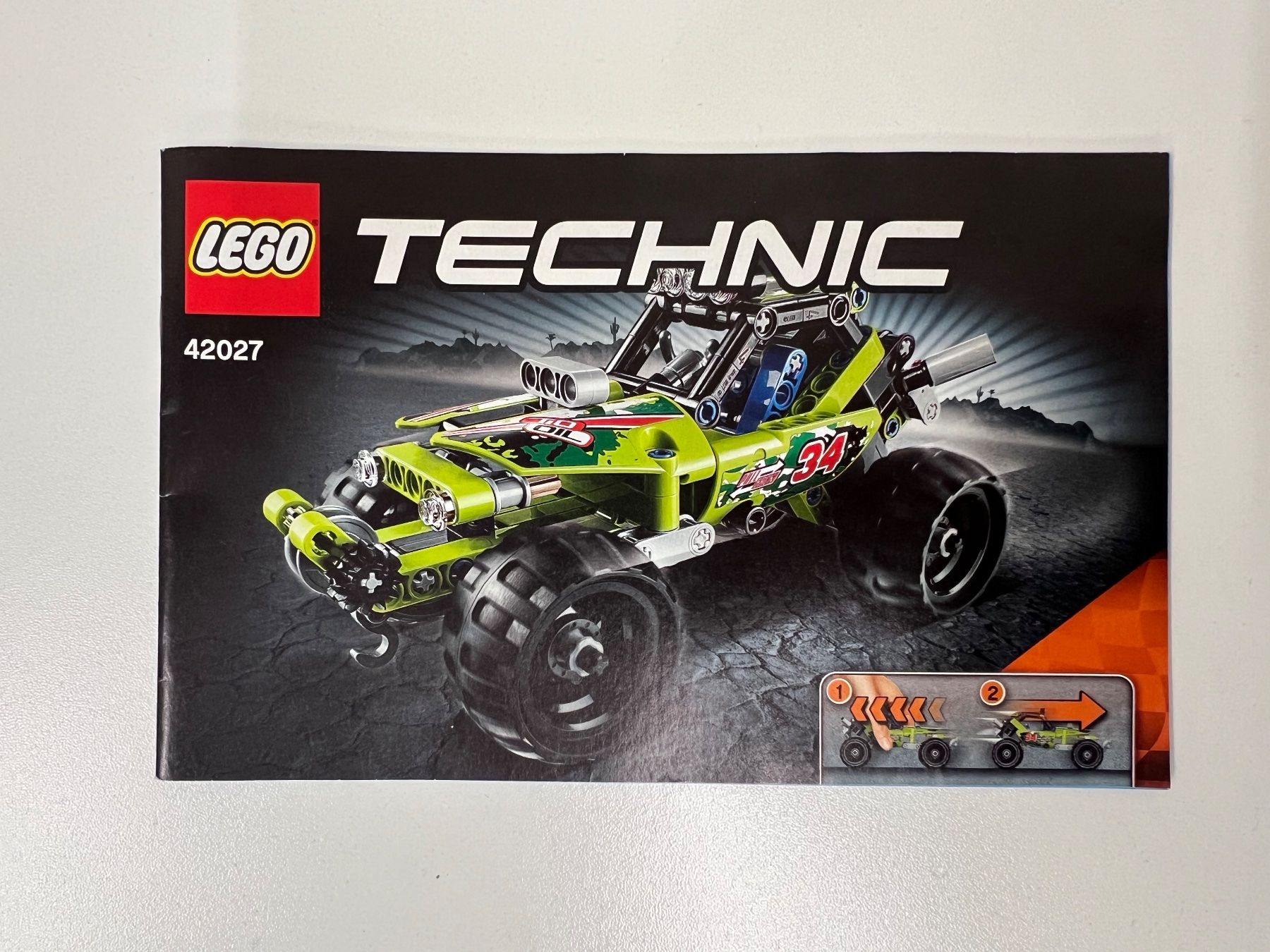 Lego Baukästen: Lego Technic Buggy 42027, vollständig mit Anleitung – Gebraucht aus Bottmingen von Botbas 7