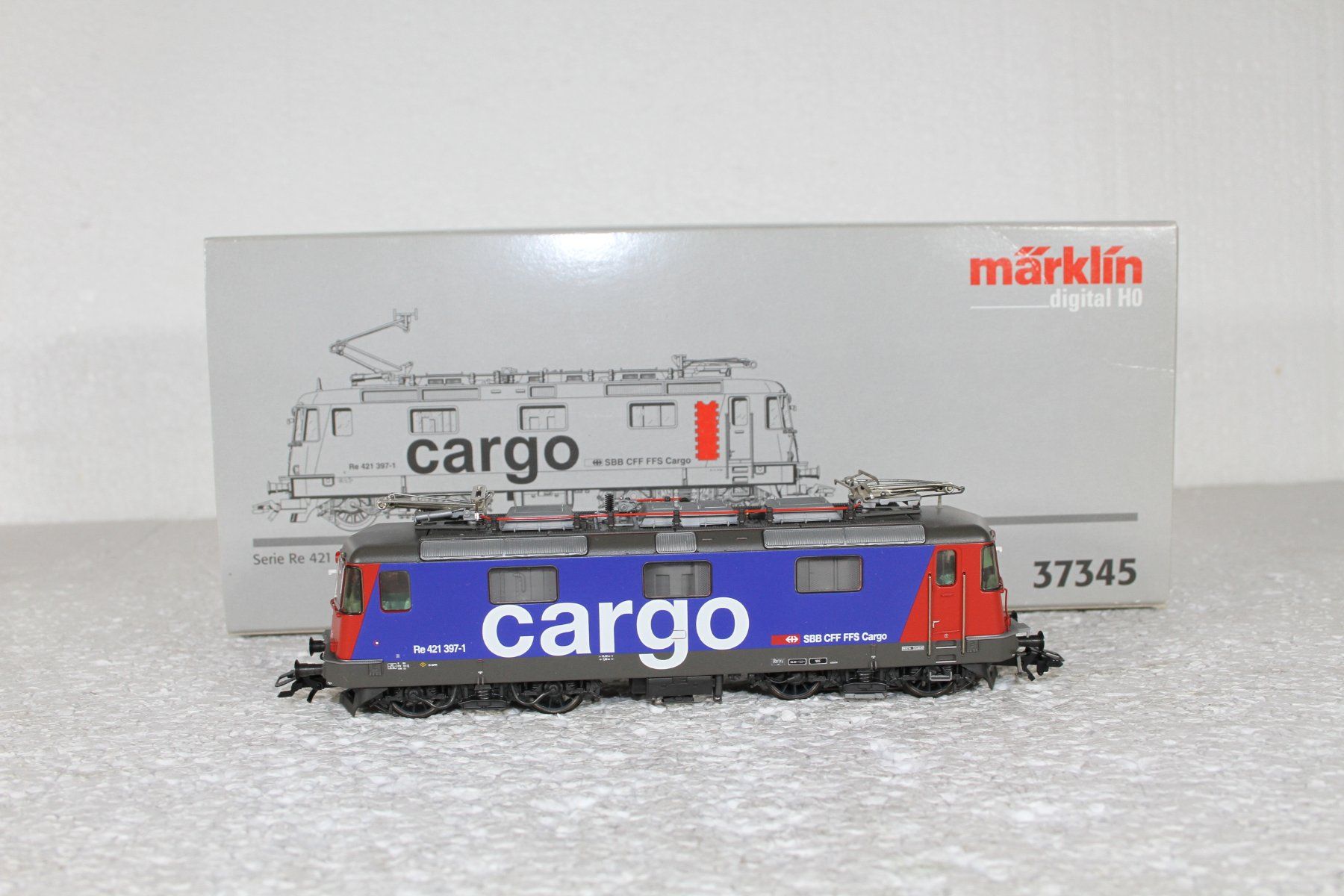 Märklin Modellini di ferrovie: Märklin 37345 SBB Cargo Re 421, Re 4/4 – Usato da Triesen venduto da gleis8