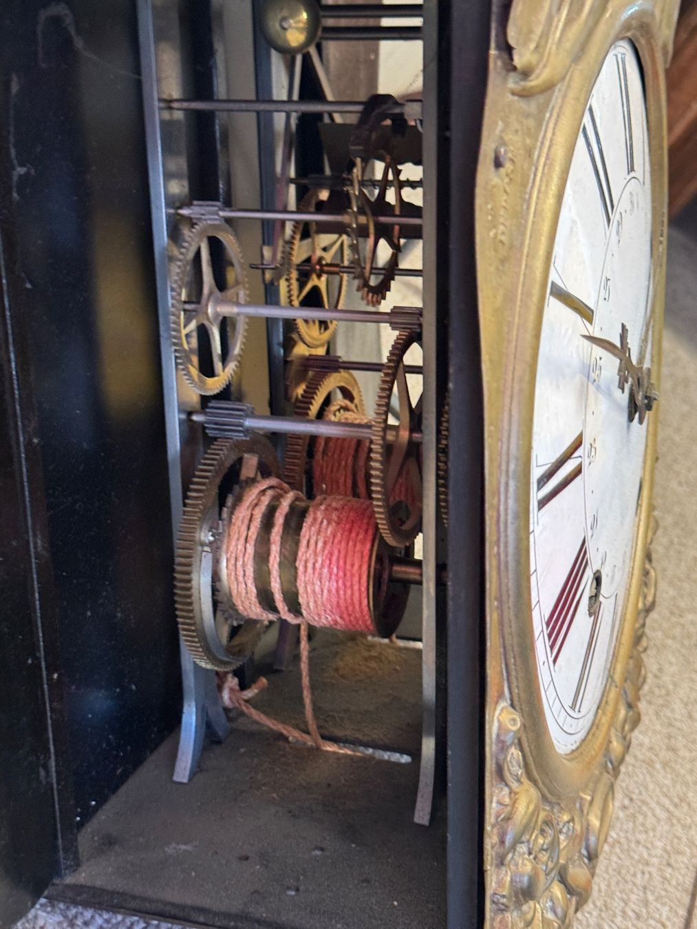 Pendules & Horloges murales: antike Comtois Uhr – D'occasion à Schönenwerd par Comtoise 5