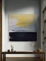 Originales abstraktes Bild 100x100x3cm
