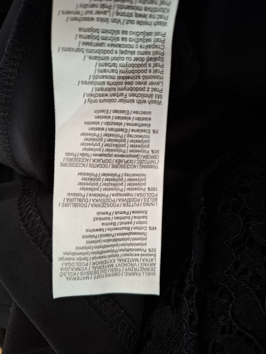 Orsay Vestiti: Orsay Kleid, schwarz, Gr. 32, Spitze – Usato da Rotkreuz venduto da PrelovedPicks 7