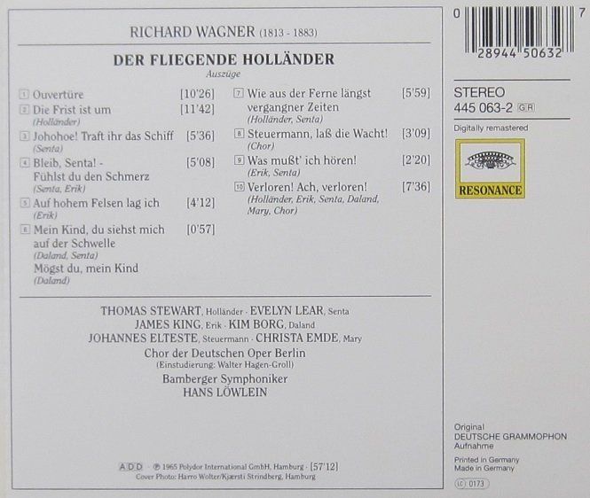 CD: Wagner - Der fliegende Holländer – Usato da Grüningen venduto da azulamarillo 1