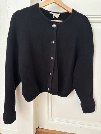 Cardigan ba&sh noir avec boutons taille 1 bon état