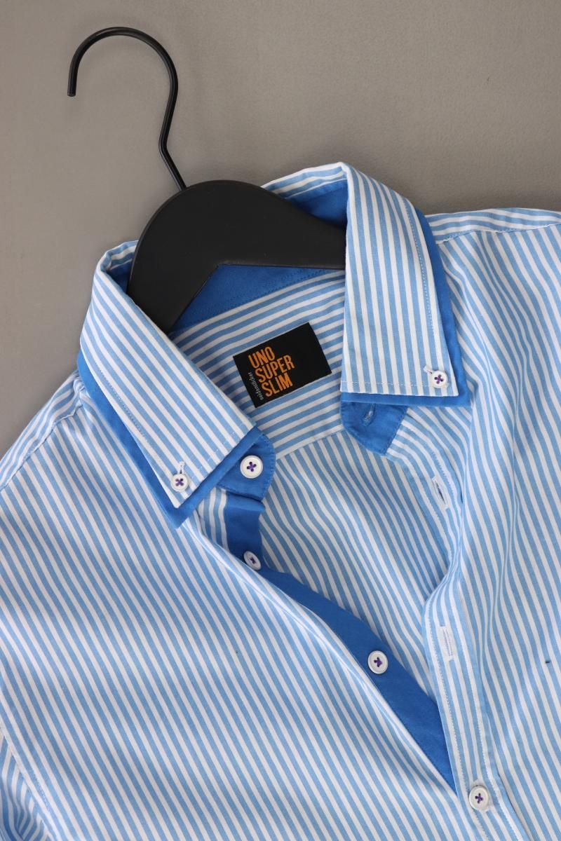 Hemden: Seidensticker Langarmhemd gestreift blau – Gebraucht aus Neustadt an der Waldnaab von SecondLifeFashion 2