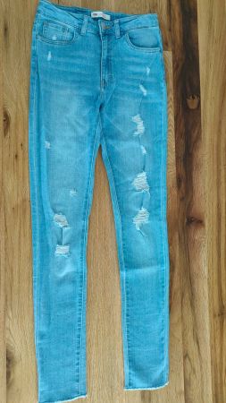 Levis Jeans 158 hellblau