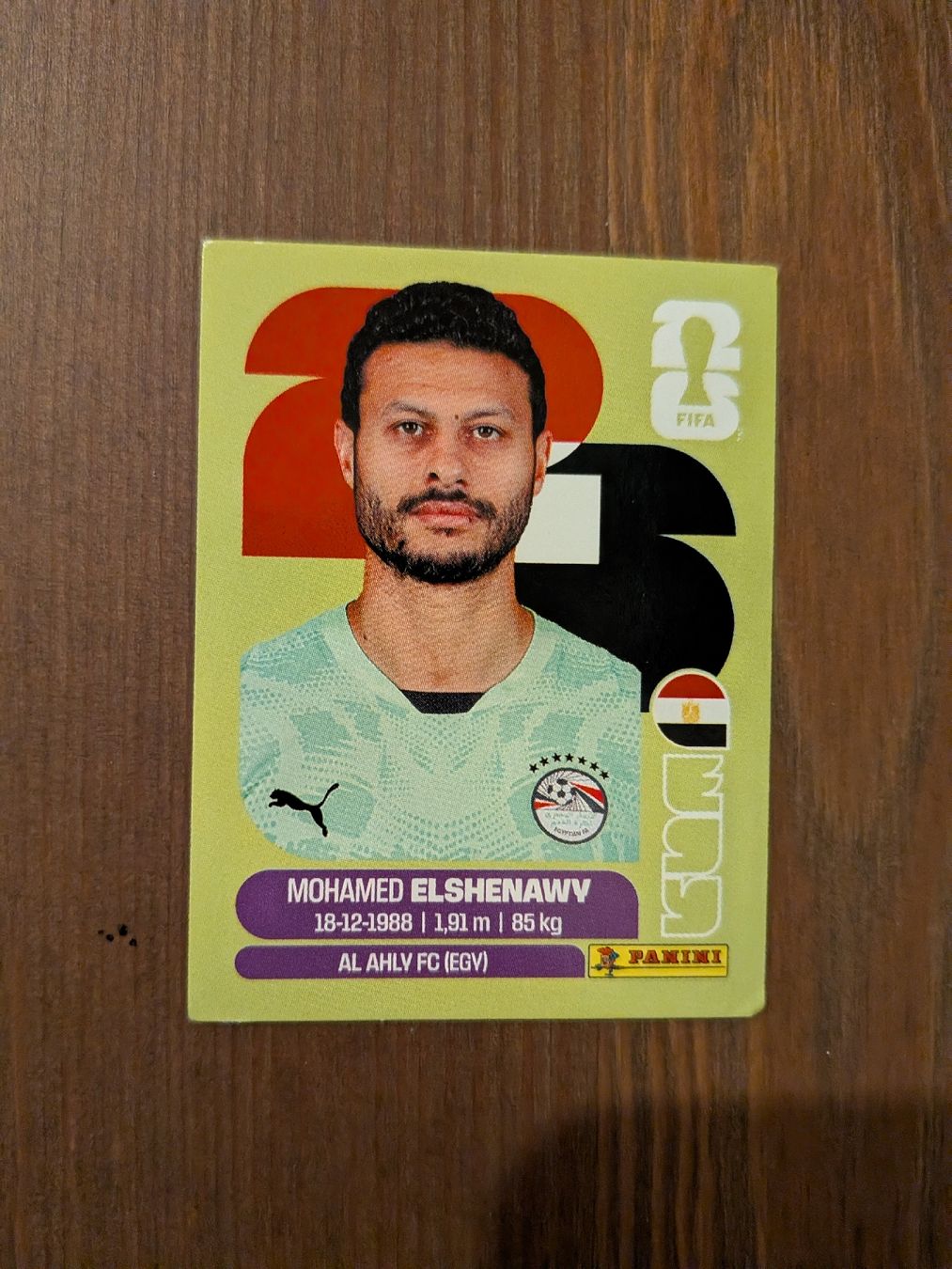 Panini Sammelbilder & Trading cards: Panini Bild EGY 2 – Gebraucht aus Eschenbach SG von SanFranciscoCalifornia