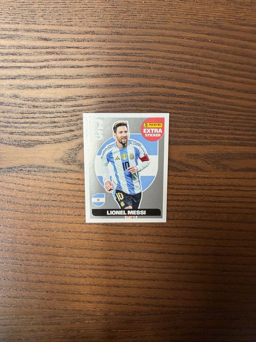 Panini Carte collezionabili: Panini Extra Sticker - Lionel Messi - Silber – Nuovo (secondo la descrizione) da Wolhusen venduto da AlpenVibe