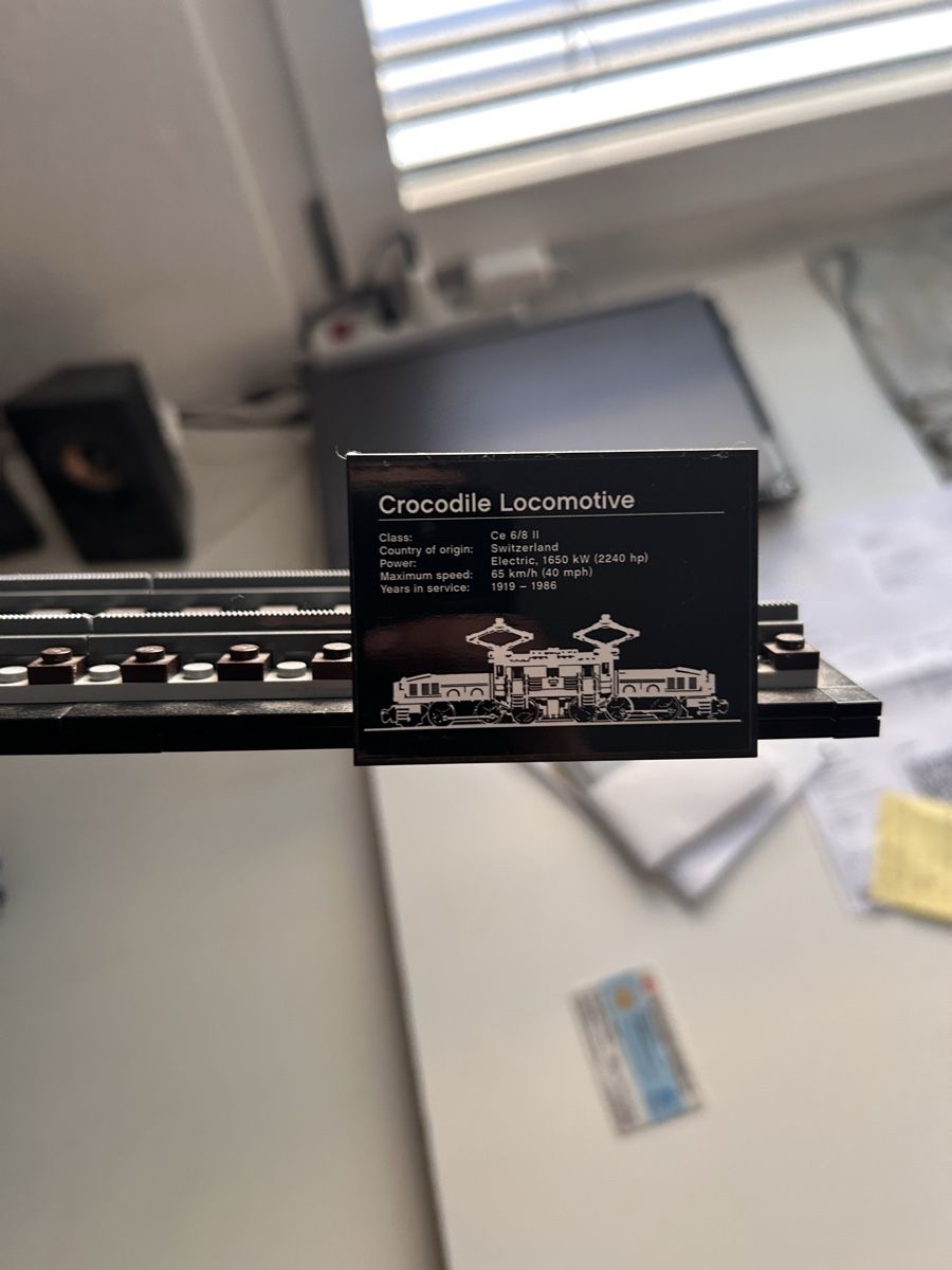 Lego Kit di costruzioni: Lego Crocodile Lokomotive  – Usato da Horw venduto da kea_5fk9 4